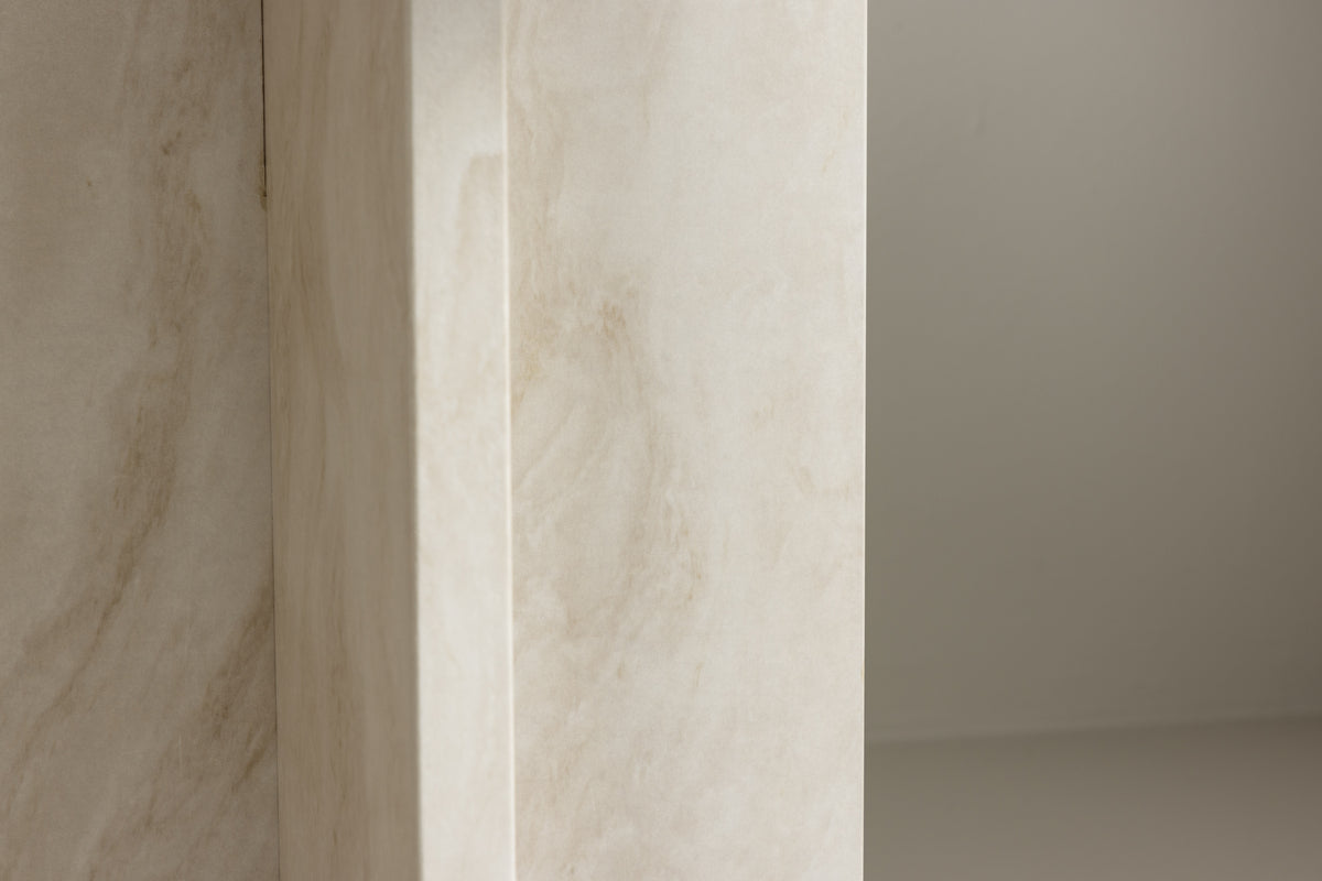 Ålesund Sidobord ⌀40 Beige