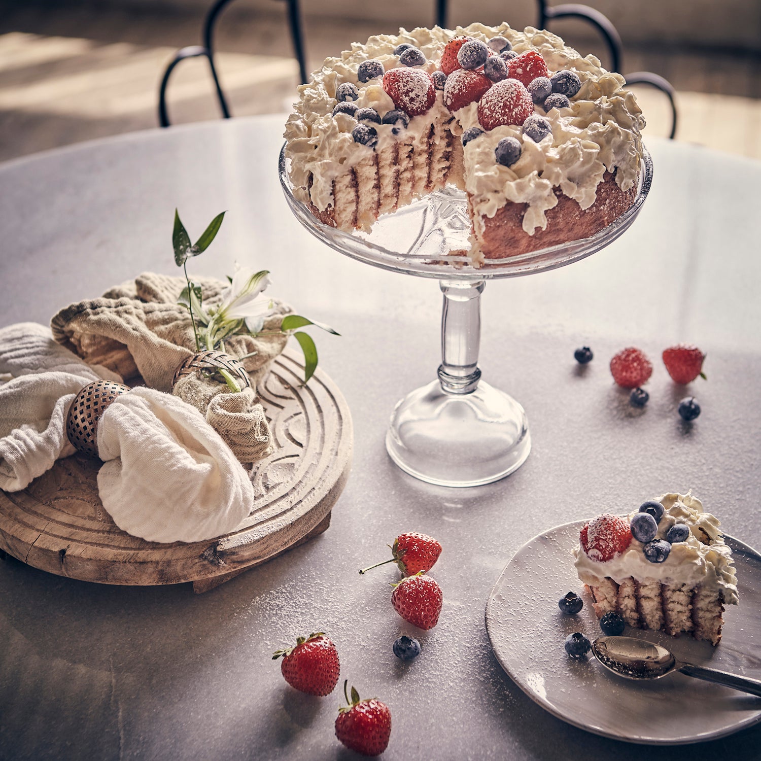 ODIN Tesked, Silver/svart 12st