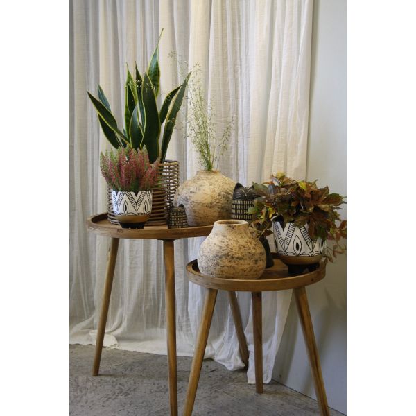 Urna rustik sand/brun