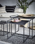 THOMAS Satsbord, set om 3, Grå