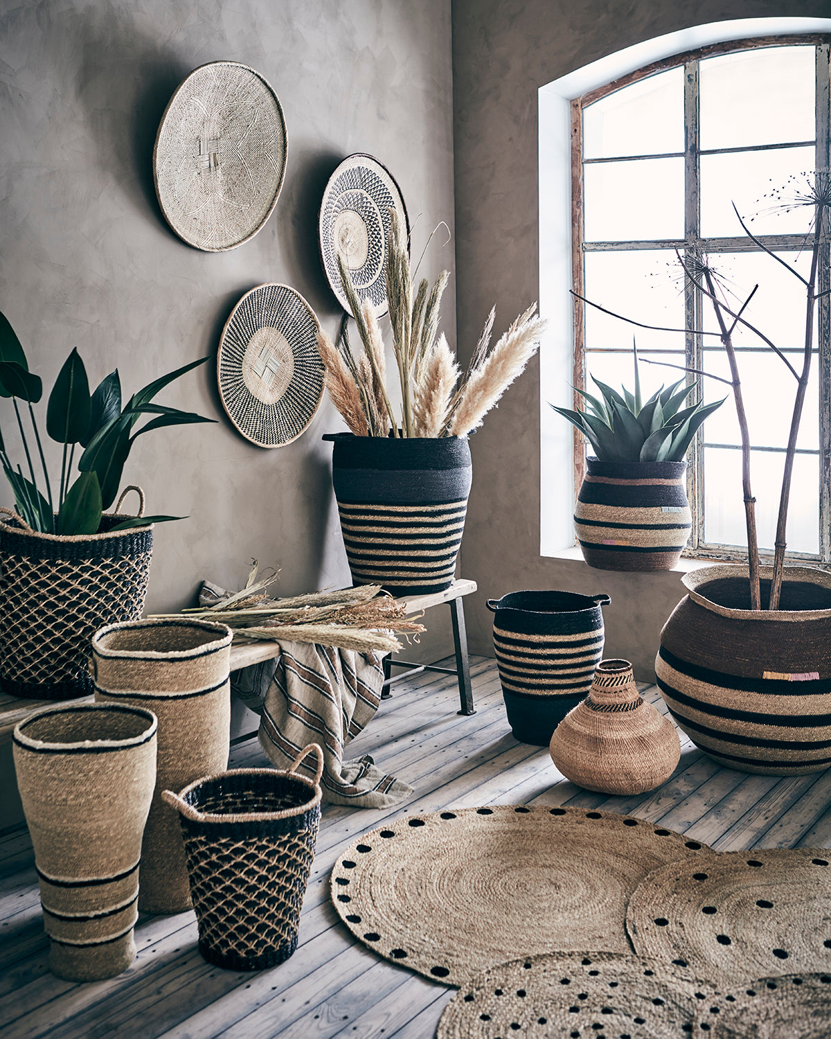 TRIBE Korg, Blandade naturfärger