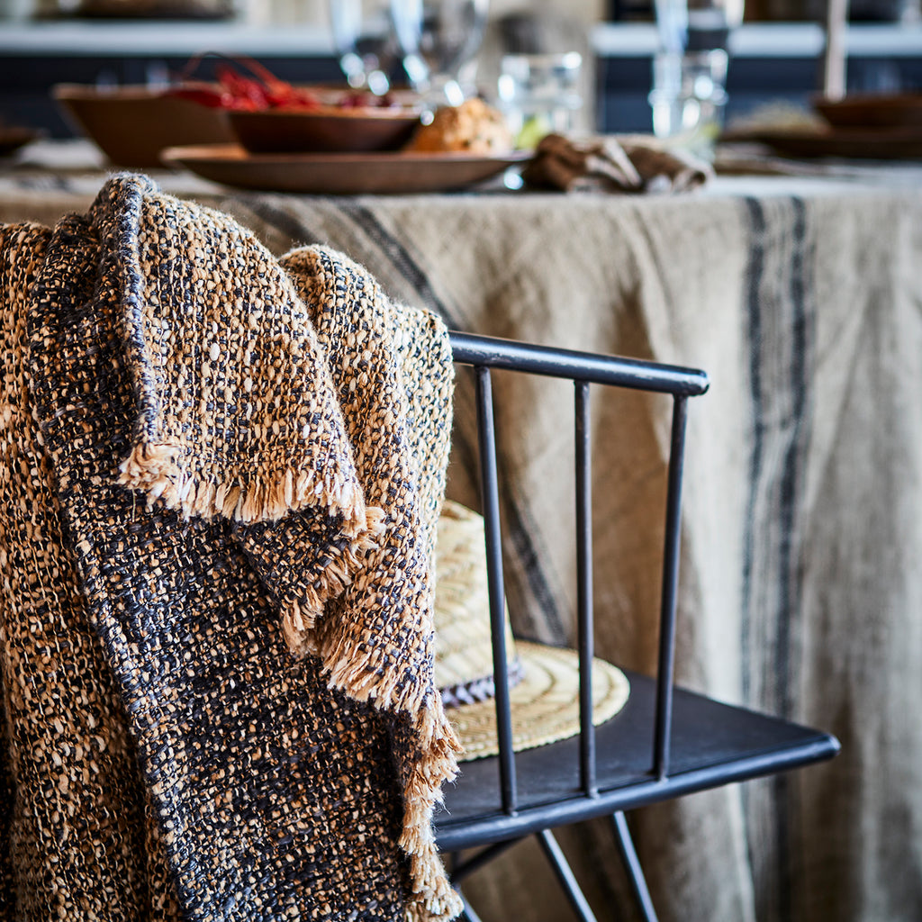 NINA Filt, Svart/beige