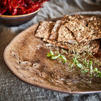 ANNABELLE Serveringsfat, Terrakotta 2st