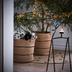 JUNI Matta S, Natur/svart