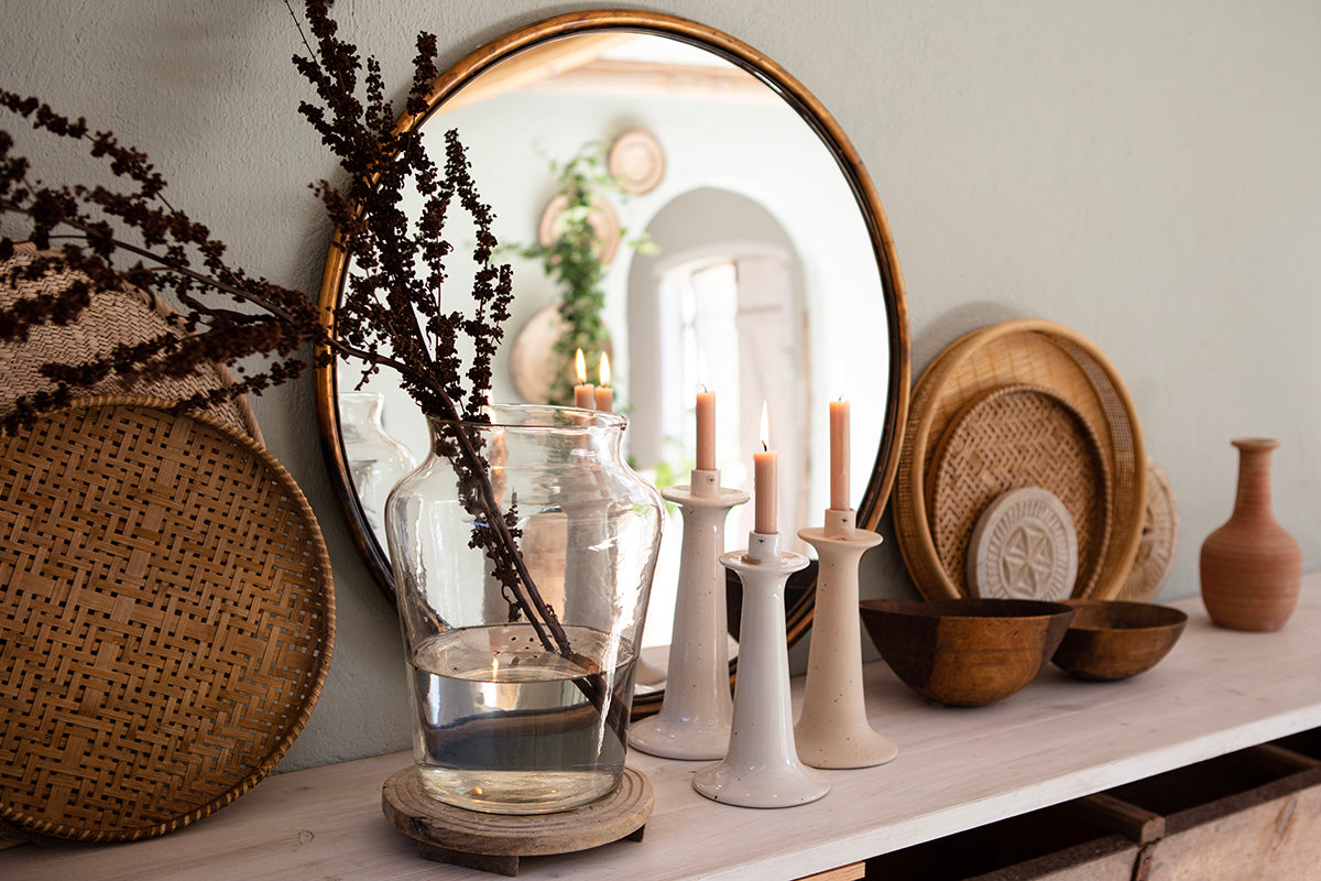 SINAN Fat, set om 3, Natur