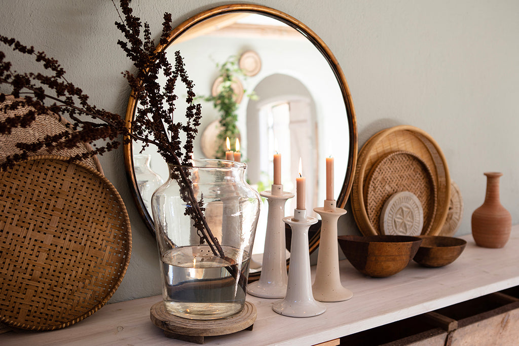 PIPER Spegel S, Kopparfärgad