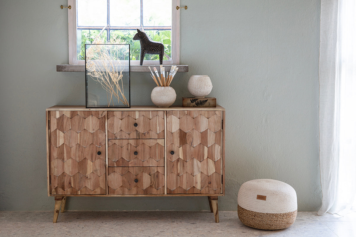 CREAM Kruka M, Elfenben 2st