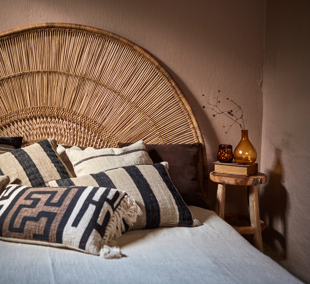 TRIBE Sänggavel/väggdekoration L, Natur