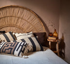 TRIBE Sänggavel/väggdekoration L, Natur