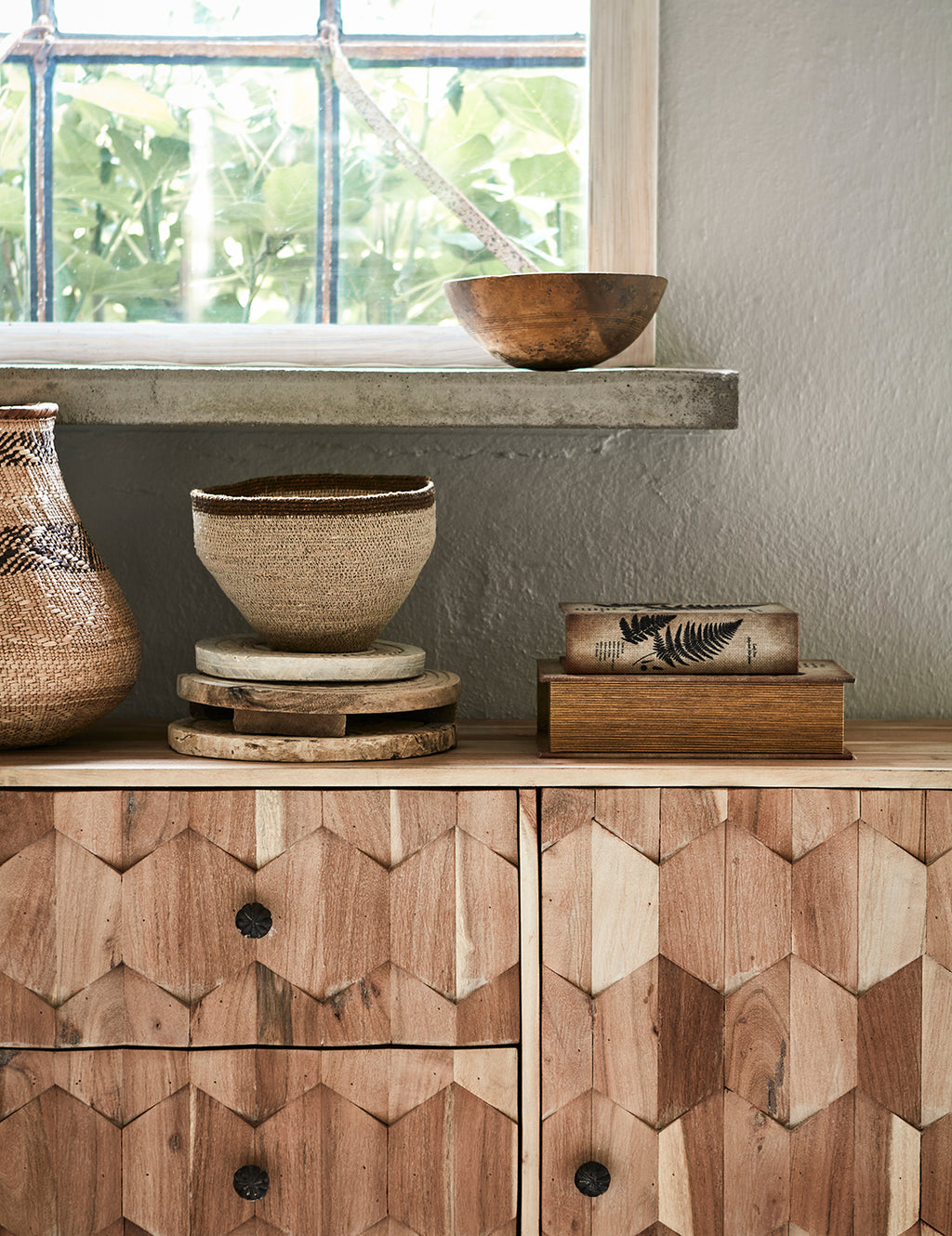 TRIBE Korg, Blandade naturfärger