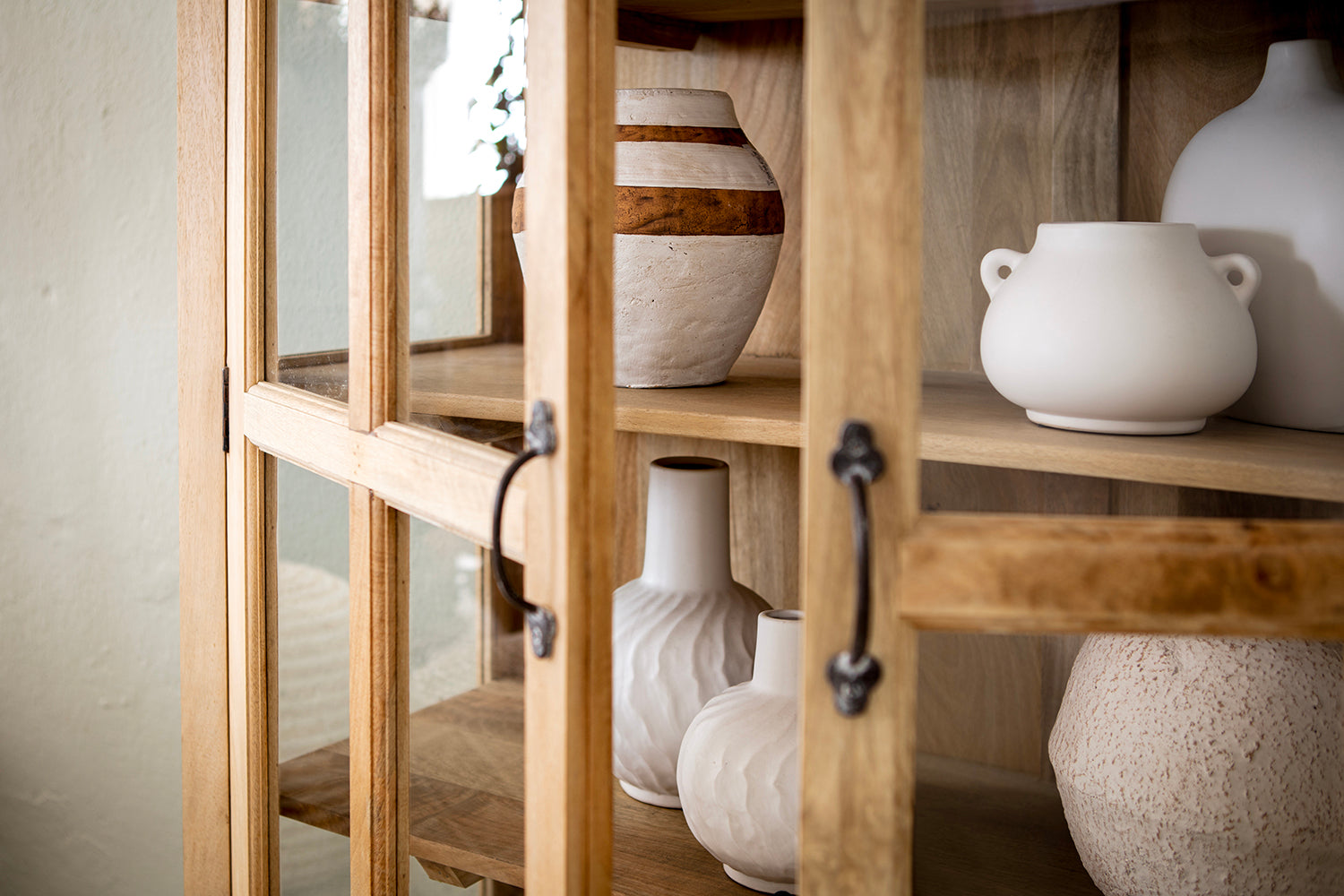 CAMILLE Kruka M, Vit/brun 2st