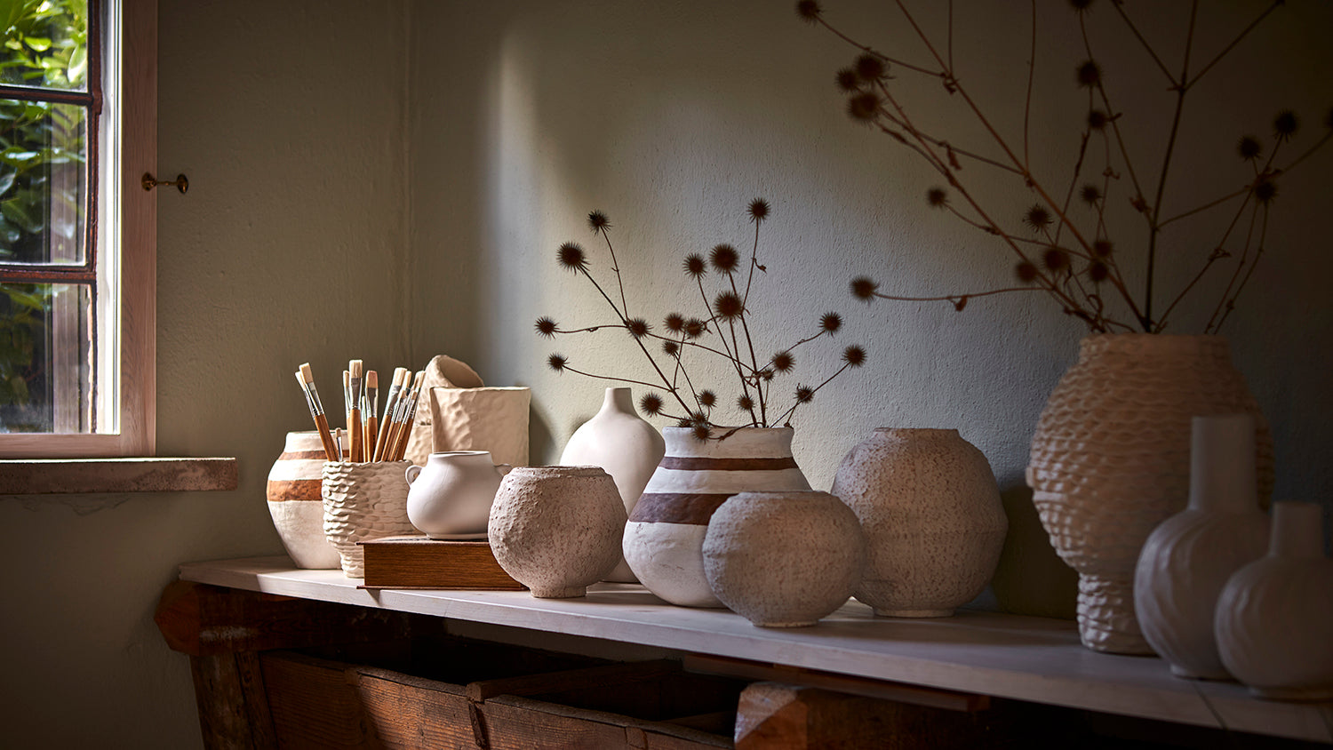 CREAM Kruka M, Elfenben