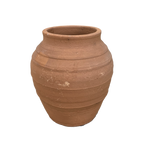 Urna stor rå terracotta