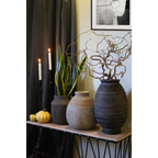 Urna m öron låg brun