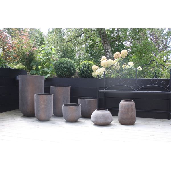 Bänk med ryggstöd svart