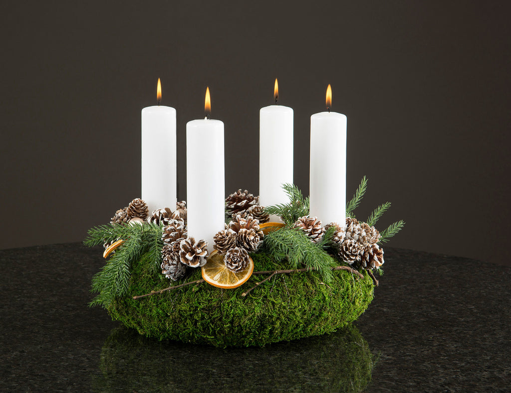 Apelsinskivor Torkade