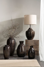 Lampfot Charm Grey Onyx