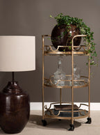 Lampfot Charm Brown Onyx