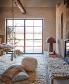 FUNGI Bordslampa L, Brun