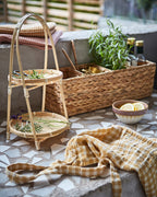 COLLECT Korg med fack, Natur 2st