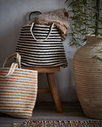 NINA Filt, Svart/beige