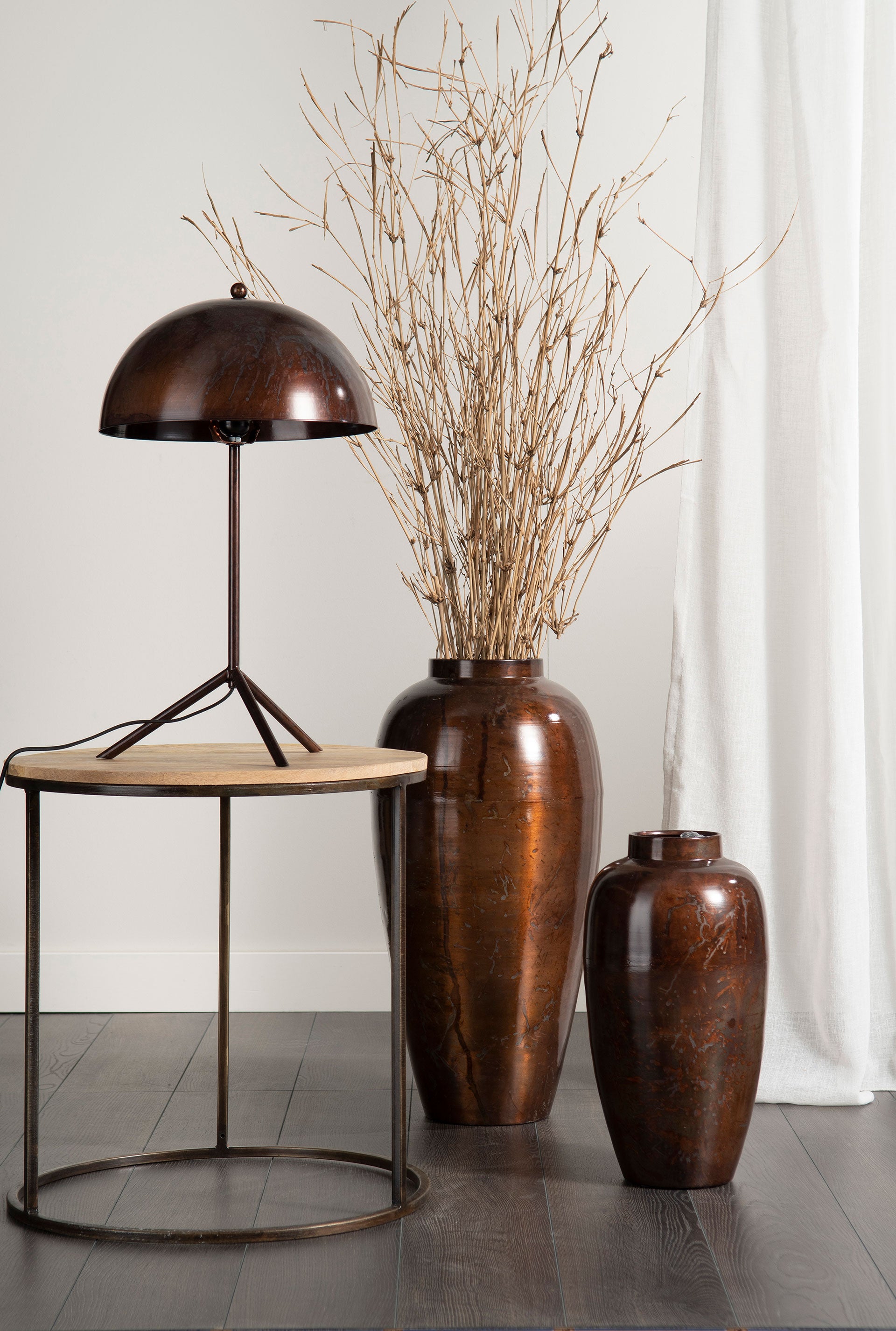 Bord Runt Antik Trä