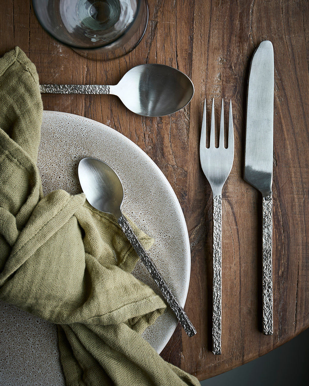 ALVA Gaffel, Silverfärgad 12st