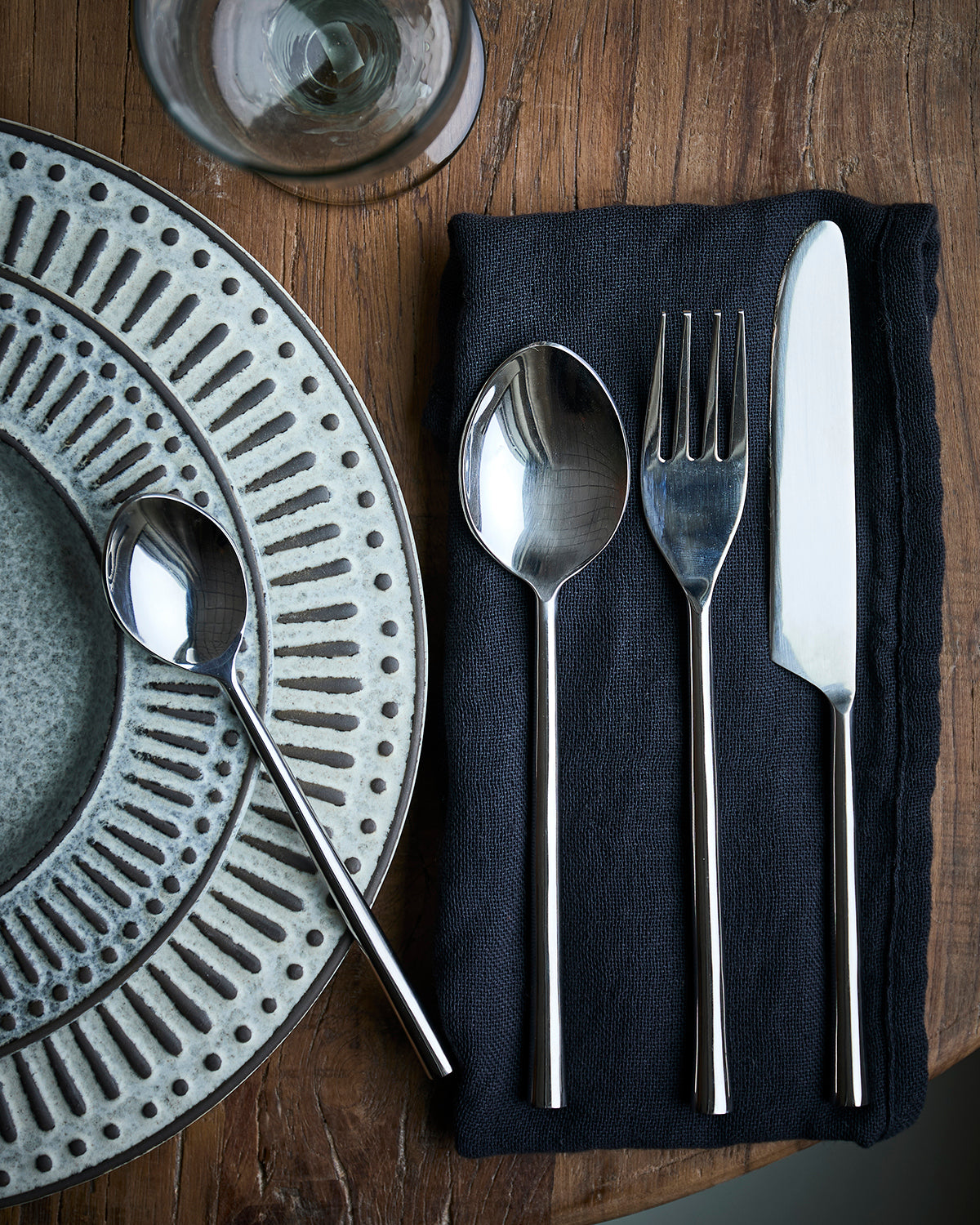 ALVA Kniv, Silverfärgad 12st