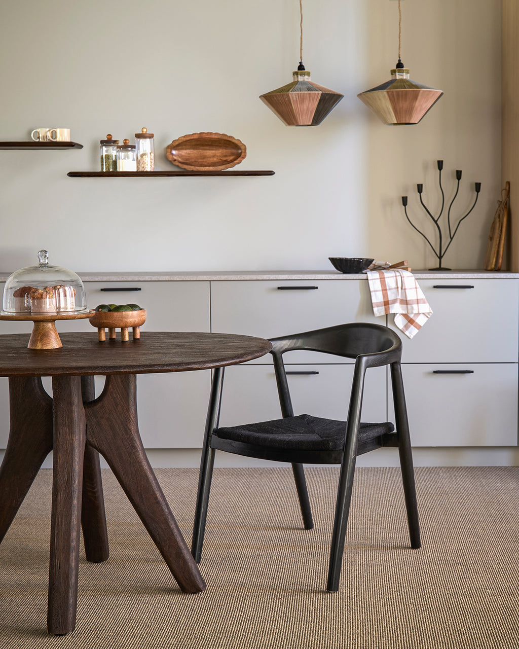 PORTLAND Karmstol, Svart