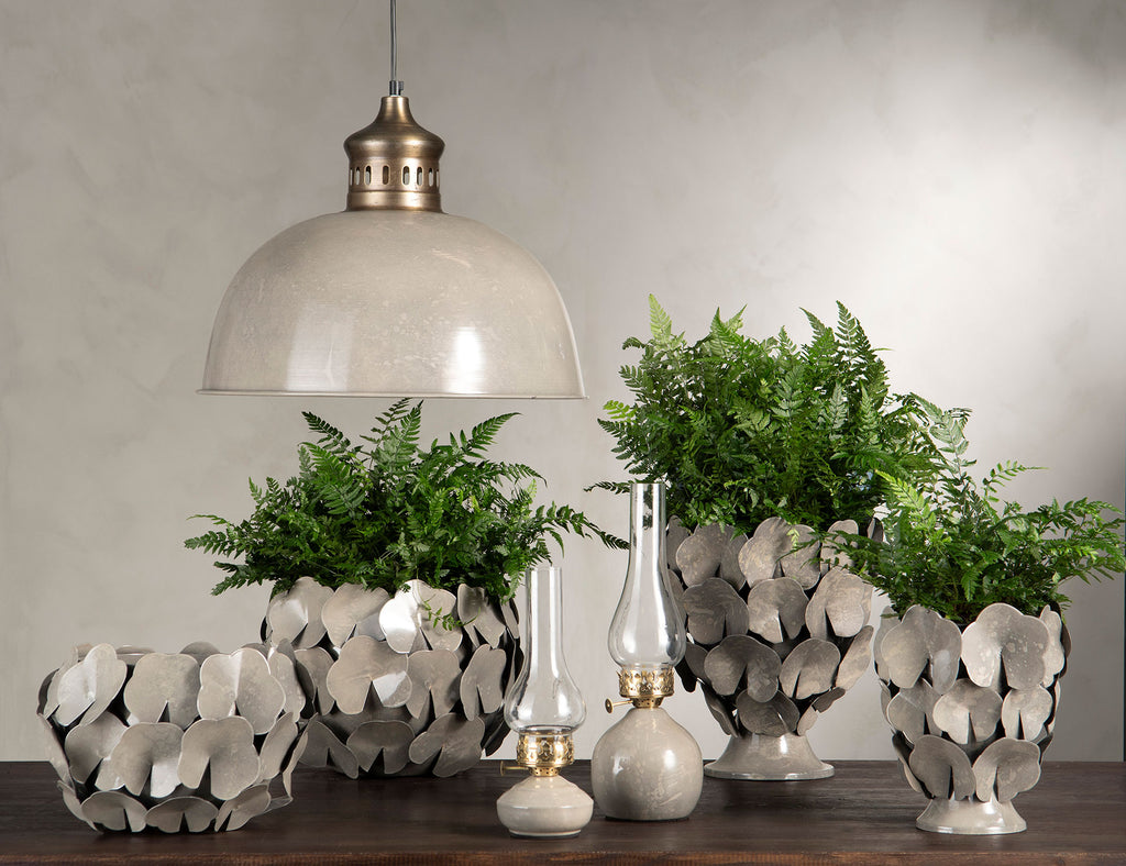 Taklampa Elis Greige