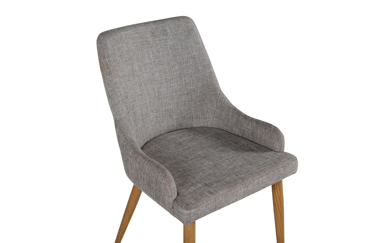 Plaza Matstolar 2-pack Grå