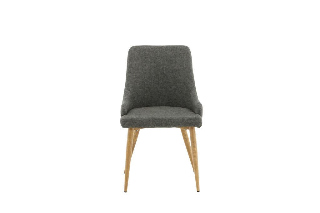 Plaza Matstolar 2-pack Mörkgrå