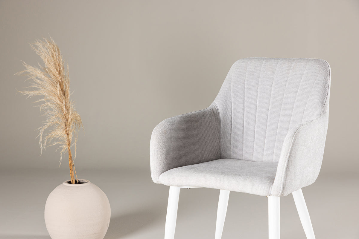 Comfort Matstolar 2-pack Ljusgrå