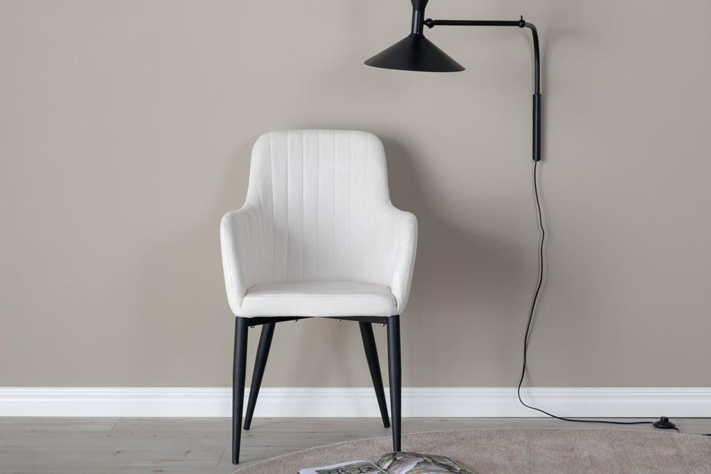 Comfort Matstolar 2-pack Vit