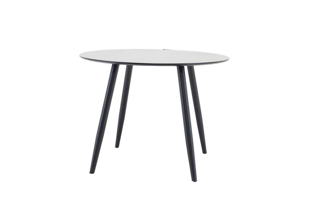 Plaza Runda Matbord ⌀100 Svart