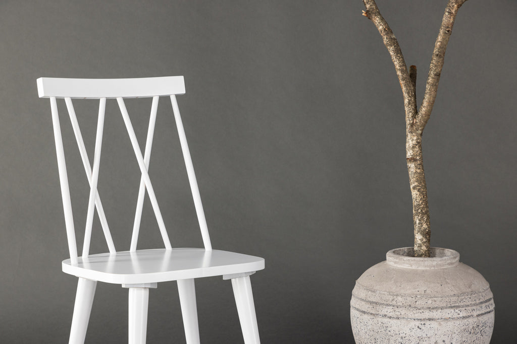 Mariette Matstolar 2-pack Vit