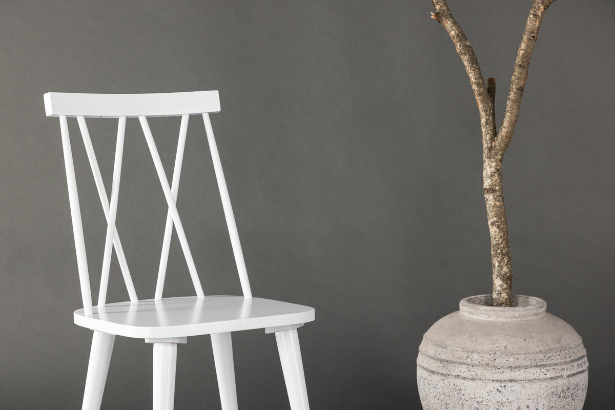 Mariette Matstolar 2-pack Vit