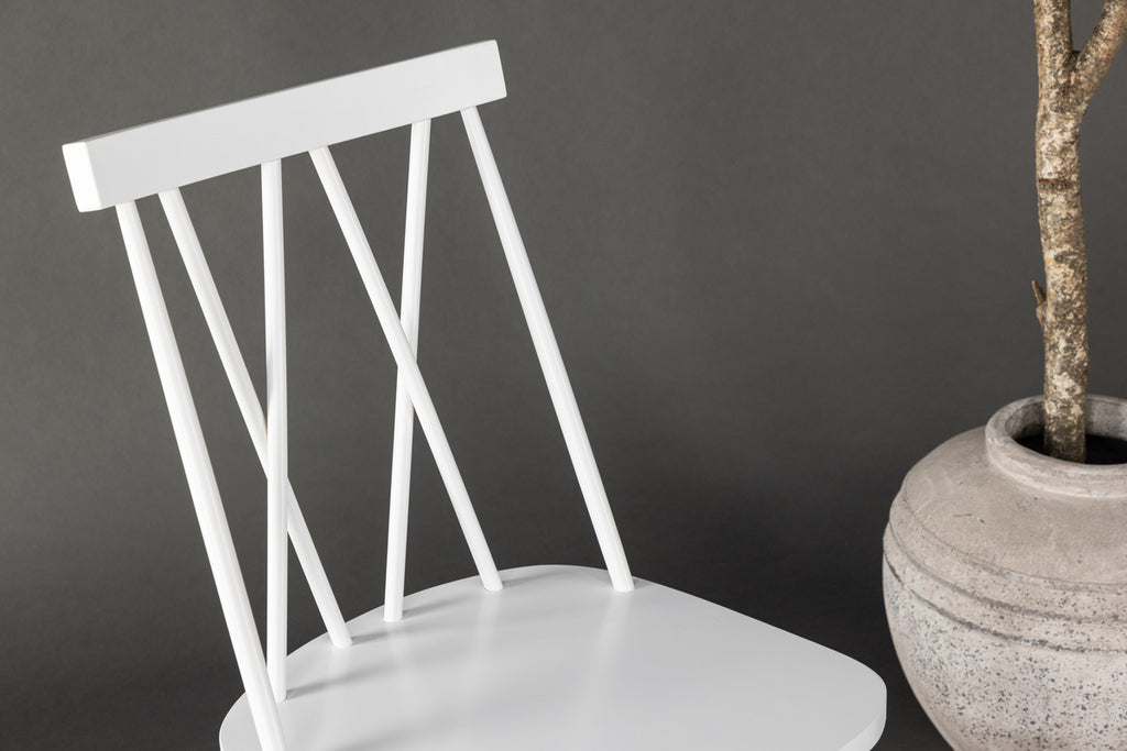 Mariette Matstolar 2-pack Vit