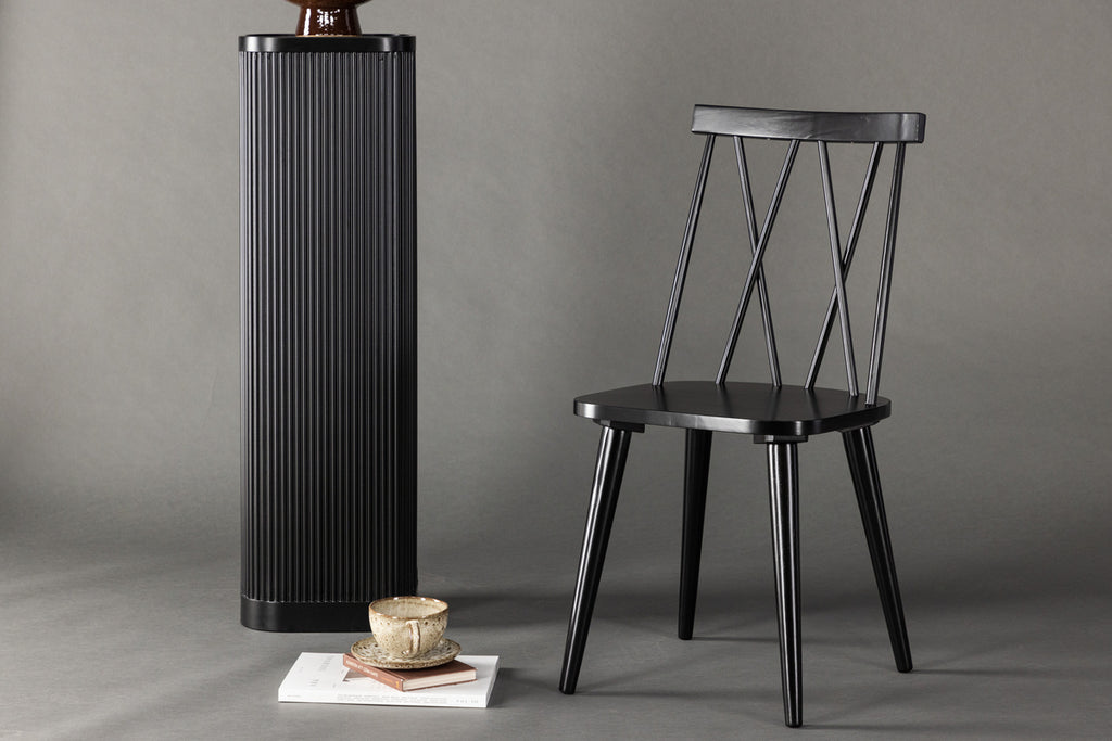 Mariette Matstolar 2-pack Svart