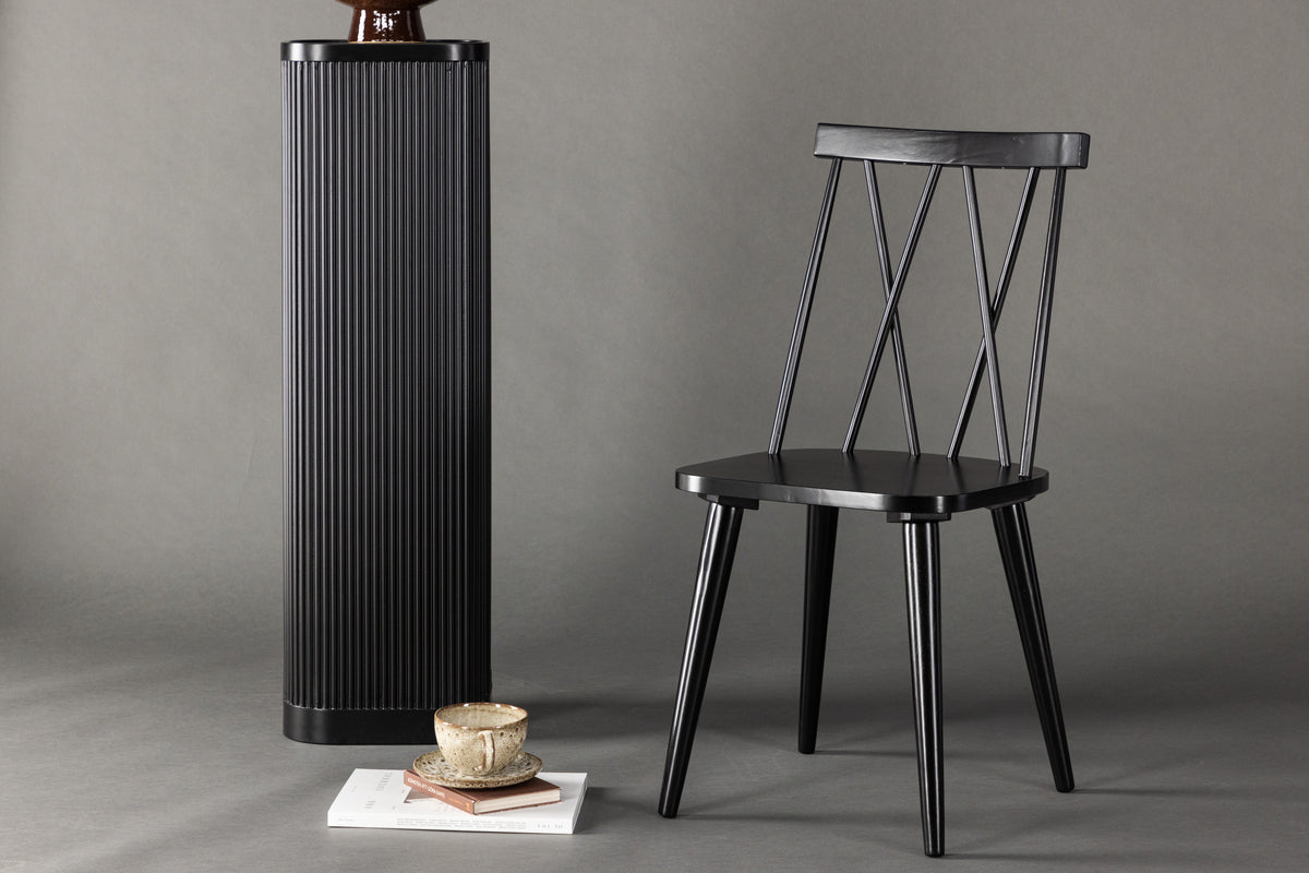 Mariette Matstolar 2-pack Svart