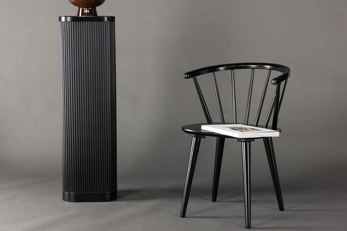 Bobby Matstolar 2-pack Svart