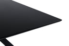 Piazza Rektangulära Matbord 180 x 90 Svart