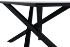 Piazza Rektangulära Matbord 180 x 90 Svart