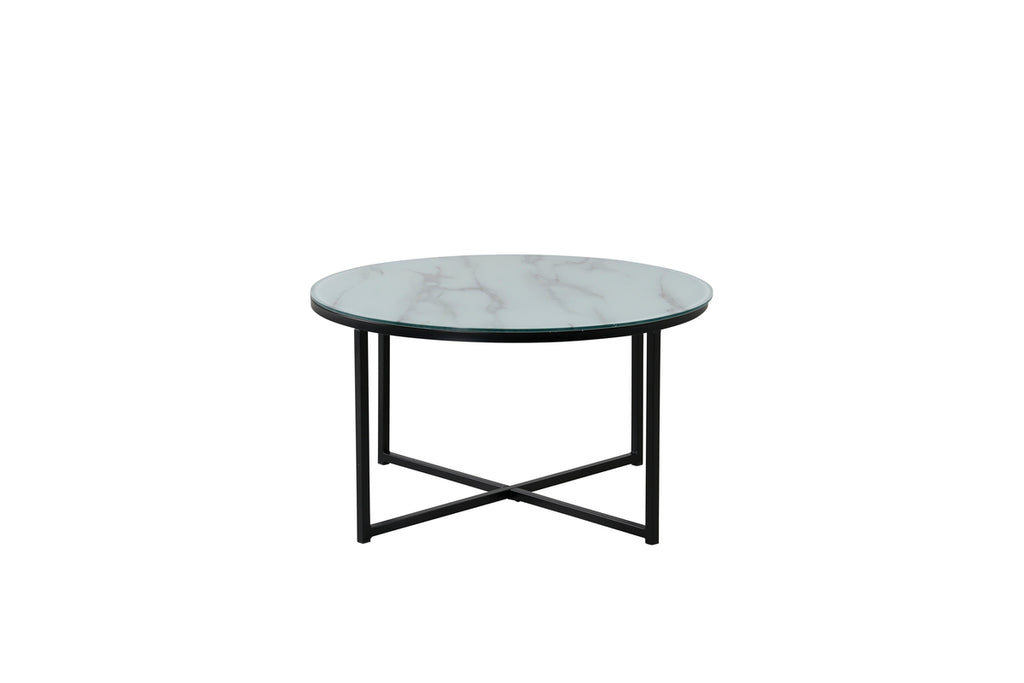 Rock Soffbord ⌀80 Vit