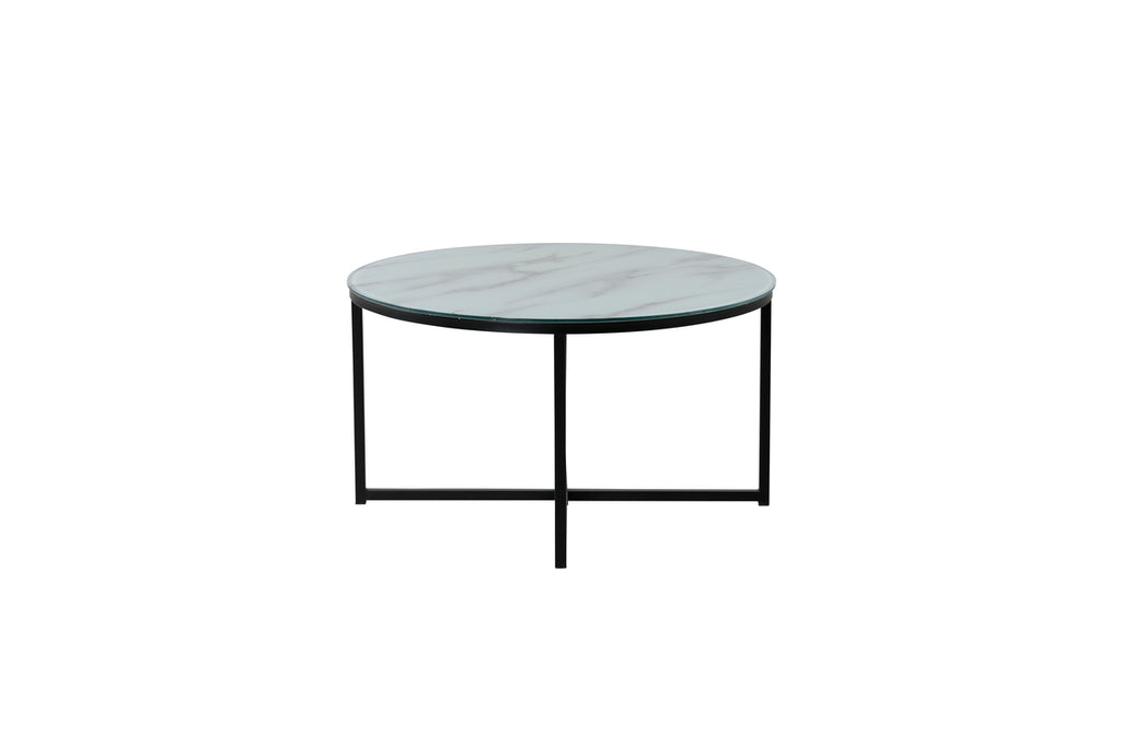 Rock Soffbord ⌀80 Vit