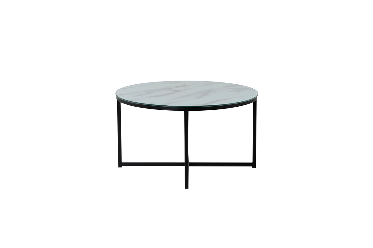 Rock Soffbord ⌀80 Vit