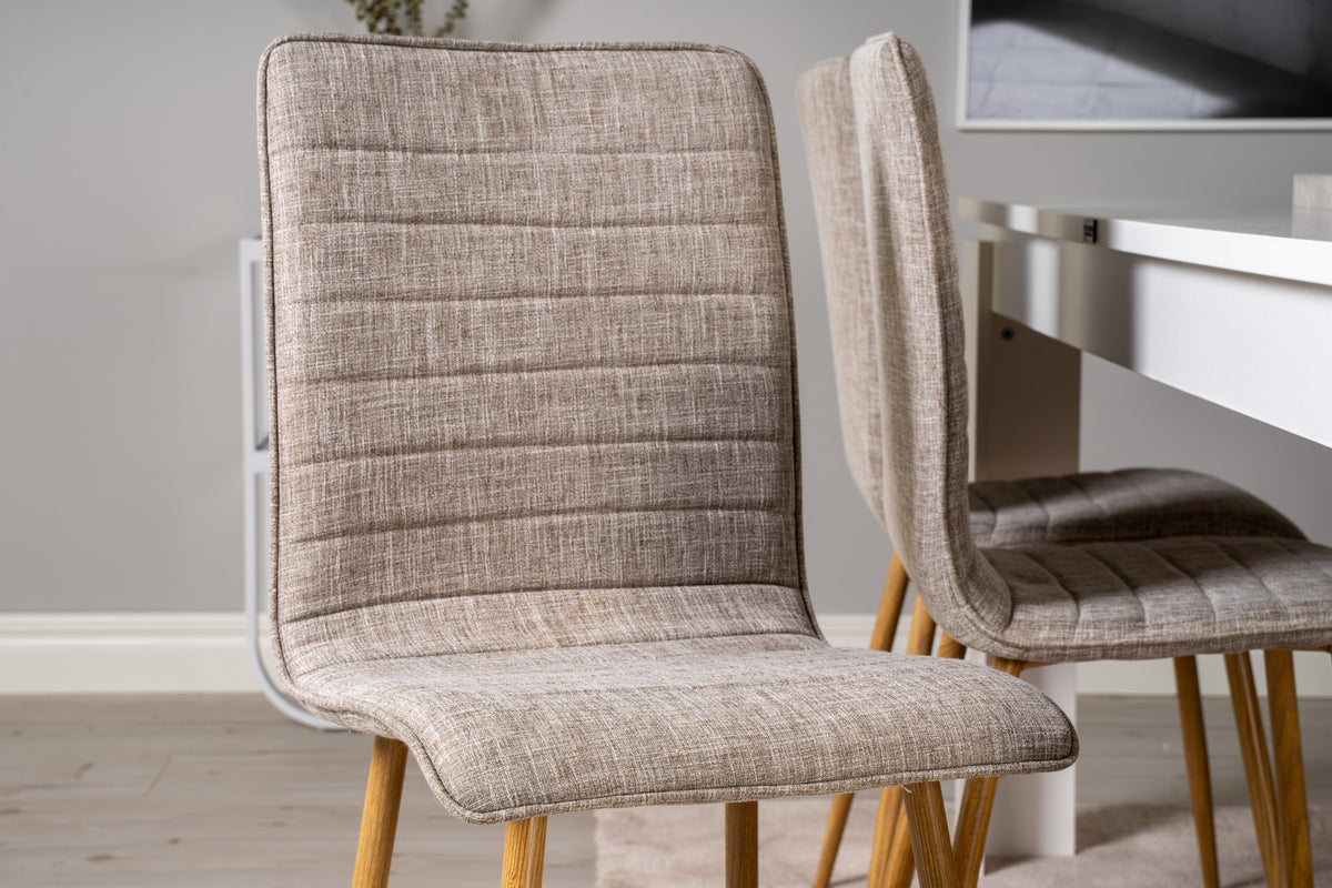 Windu Matstolar 2-pack Ljusgrå