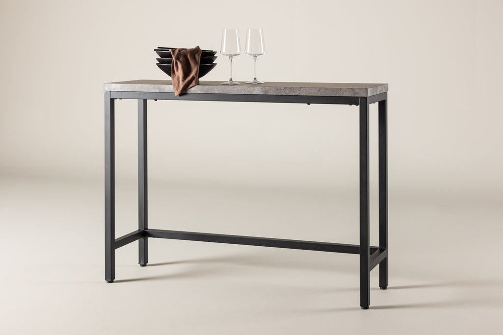 Rise Sidobord 110 x 30 Svart