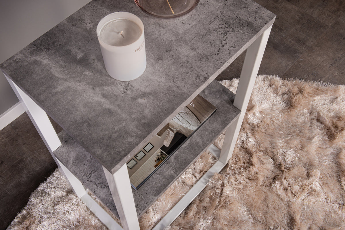 Rise Sängbord 45 x 30 Vit