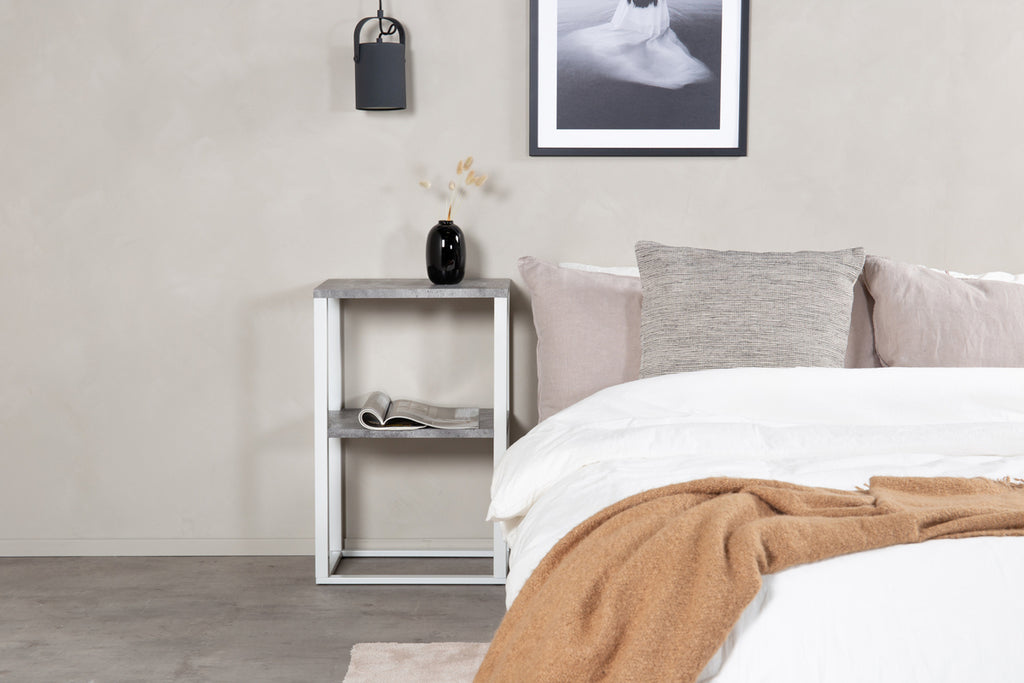 Rise Sängbord 45 x 30 Vit